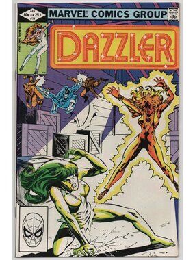 Dazzler 14 Marvel Comics 1982 VF- 7.5 She-Hulk Guest Appearance